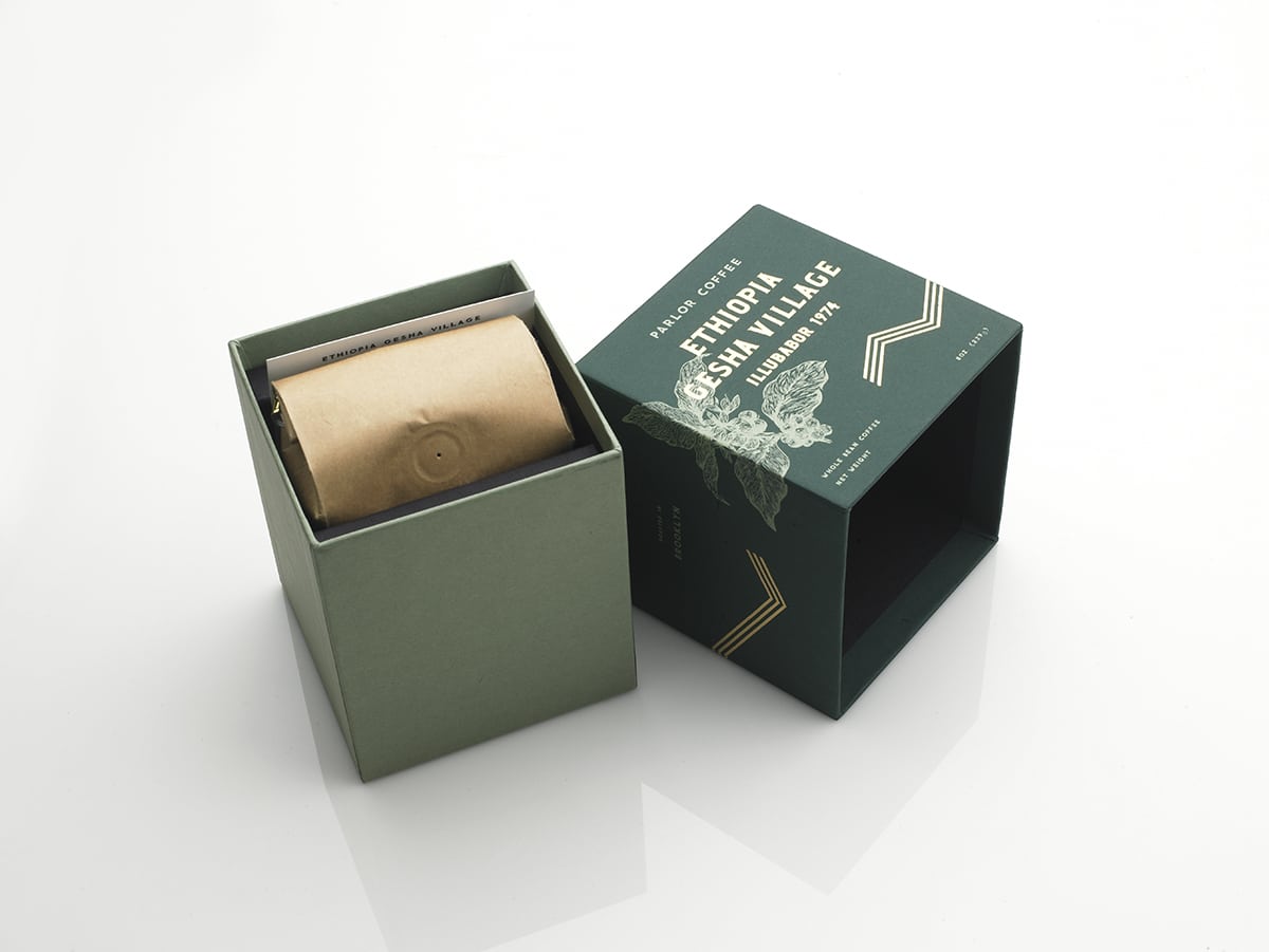 design, rigid box, coffee box, sustainable packaging