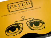 Pater Eyewear Custom Packaging Sales Kit