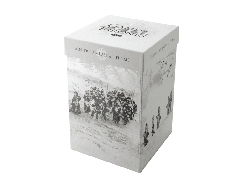 rigid box packaging for game of thrones