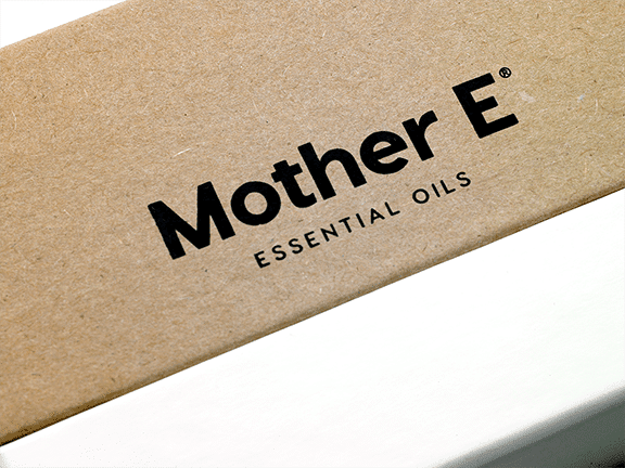 Essential Oils Box customized for Mother E eCommerce