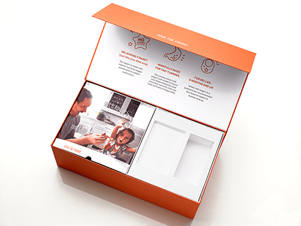 Influencer Kit Packaging for Happy Family Organics