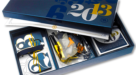 New Years Eve Celebration Box for A. Marcus Group Contents