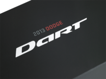 Tray in a Sleeve Box Style Promotional Package for Dodge with Collateral