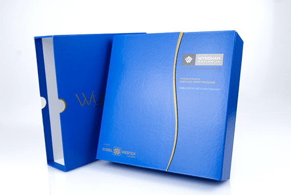 Custom Printed Packaging for Hotel Linen Line