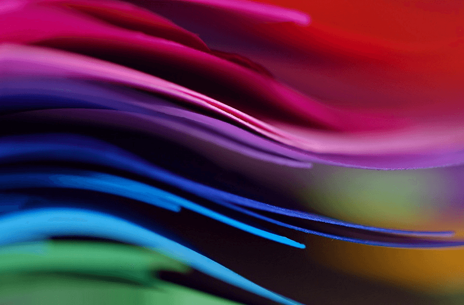 multicolor-paper-wave